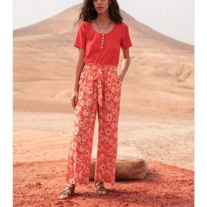 Garance PARIS Wide Leg Resort Pants Sz M